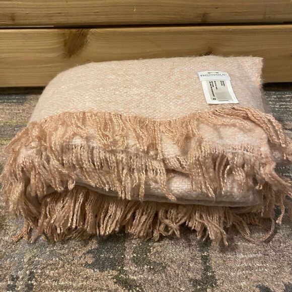 Threshold  Fringed Throw Blanket - Picture 4 of 5